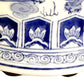 Vintage Chinese Blue and White Temple Jars Depicting Foo Dogs - a Pair