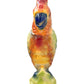 Antique French Majolica Cockatoo or Parrot Pitcher by St. Clement Potteries c.1920s