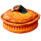 Antique French Trompe L'oeil Porcelain PILLIVUYT Pheasant Pate Terrine or Casserole - Oven Safe