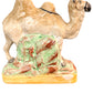 Rare Victorian Era Staffordshire Pottery Bactrian Camel Figure