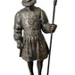 Vintage Bronze Statue of a Yeoman Warder also know as a Beefeater Guard - Signed Limousin