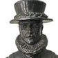 Vintage Bronze Statue of a Yeoman Warder also know as a Beefeater Guard - Signed Limousin