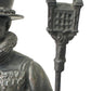 Vintage Bronze Statue of a Yeoman Warder also know as a Beefeater Guard - Signed Limousin