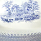 Rare Large Antique Swedish Transferware Platter Produced by Rorstrand c.1840-60s